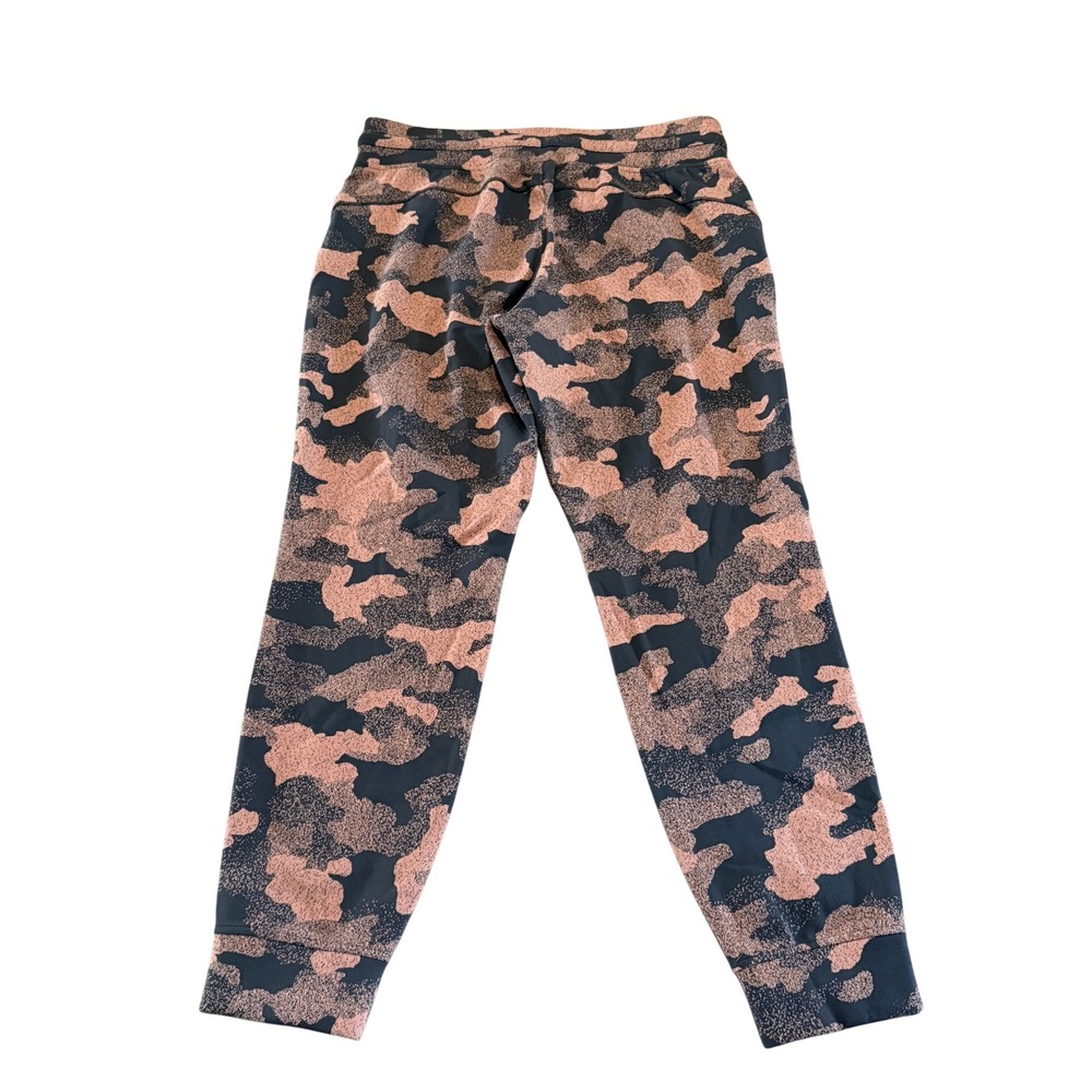 Lululemon Joggers Camo Brier Rose Multi Pink Black Size 12 Activewear Pants